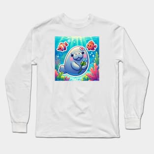 Baby Manatee Long Sleeve T-Shirt